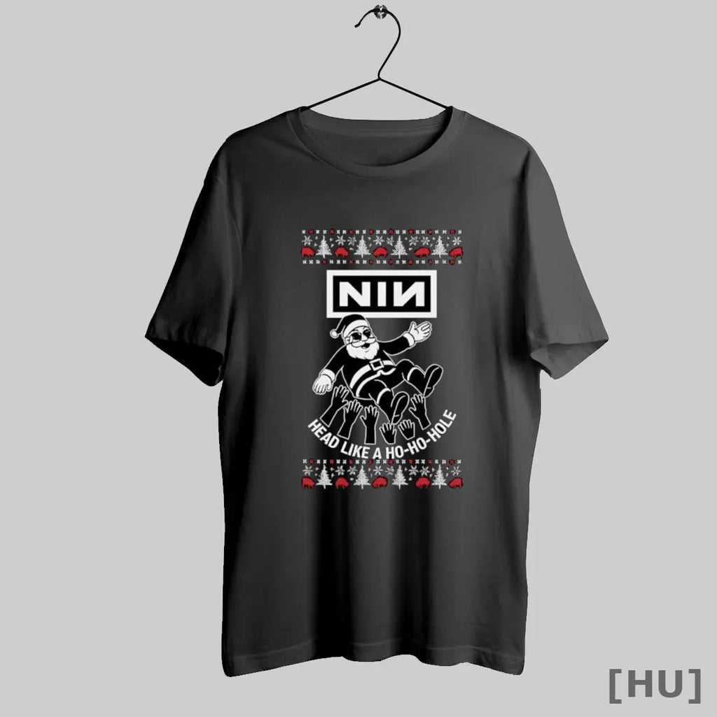Officials Nin Santa Claus Surf Head Like A Ho Ho Hole Ugly Christmas T-Shirts, Hoodie, Sweatshirt | InkRitualCo.com