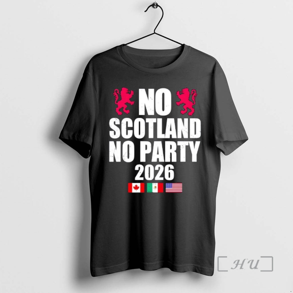 Officials No Scotland No Party 2026 Flags T-Shirts, Hoodie, Sweatshirt | InkRitualCo.com