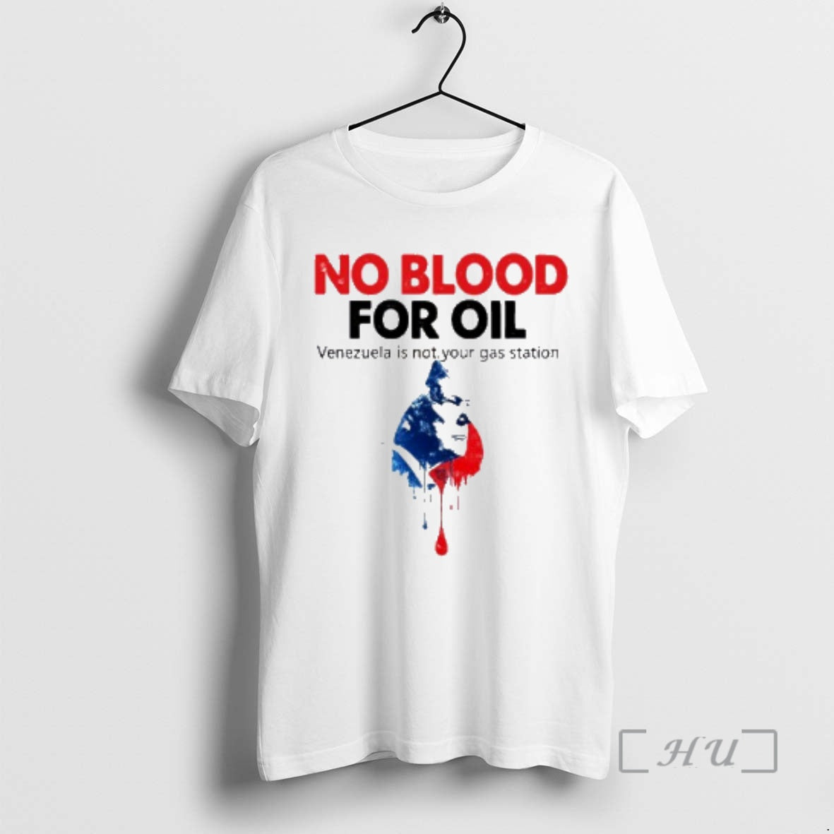 Officials No Blood For Oil Venezuela Is Not Gas Station T-Shirts, Hoodie, Sweatshirt | InkRitualCo.com