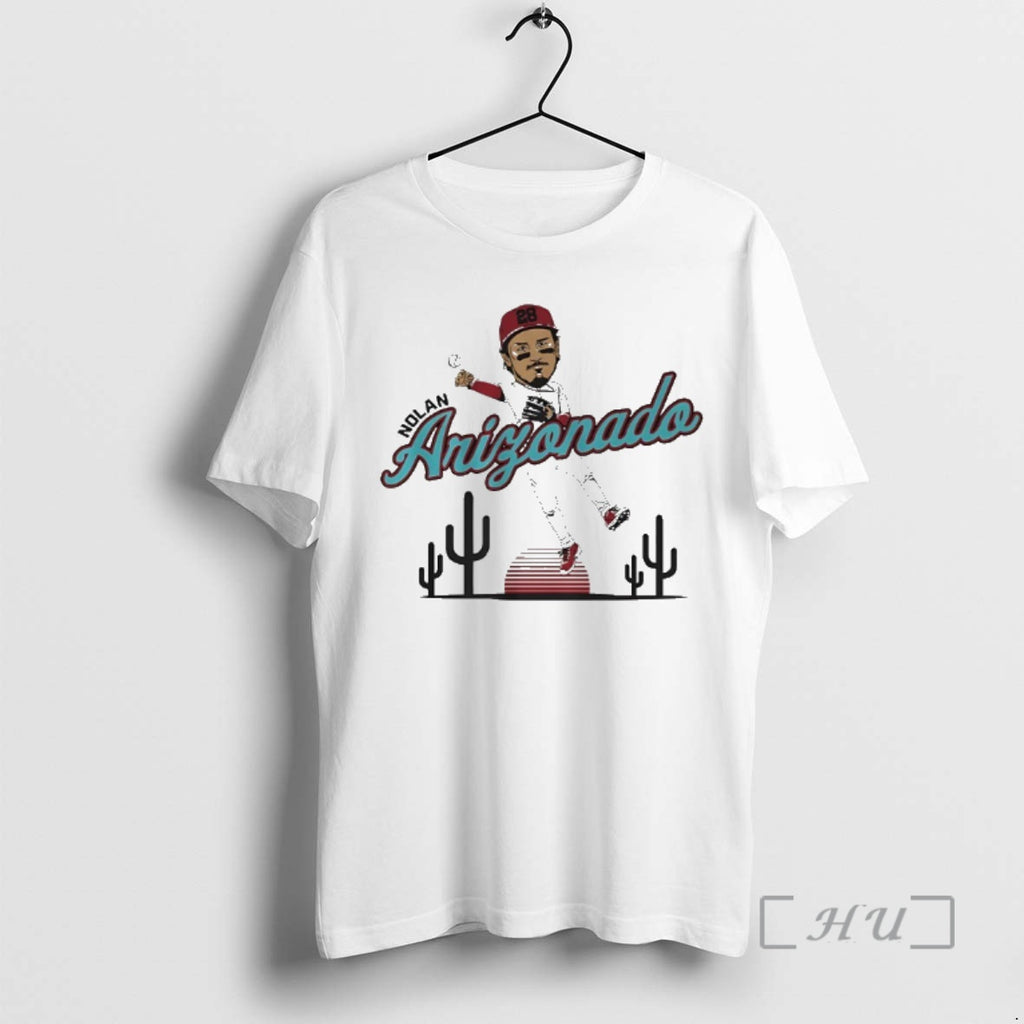 Officials Nolan Arenado Arizona Diamondbacks Baseball Player Caricature T-Shirts, Hoodie, Sweatshirt | InkRitualCo.com