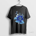 Officials North Carolina Tar Heels Football X Sunflower Floral T-Shirts, Hoodie, Sweatshirt | InkRitualCo.com