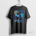 Officials North Carolina Tar Heels On Saturdays Vs Carolina Panthers On Sundays Mascot Skyline Christmas T-Shirts,...