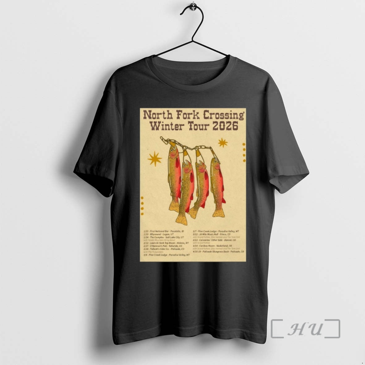 Officials North Fork Crossing 2026 Winter Tour T-Shirts, Hoodie, Sweatshirt | InkRitualCo.com