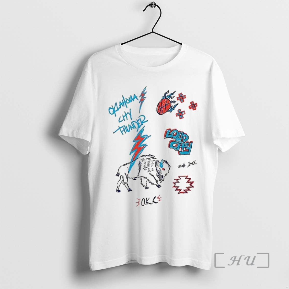 Officials Okc Thunder Loudchy Native Heritage T-Shirts, Hoodie, Sweatshirt | InkRitualCo.com