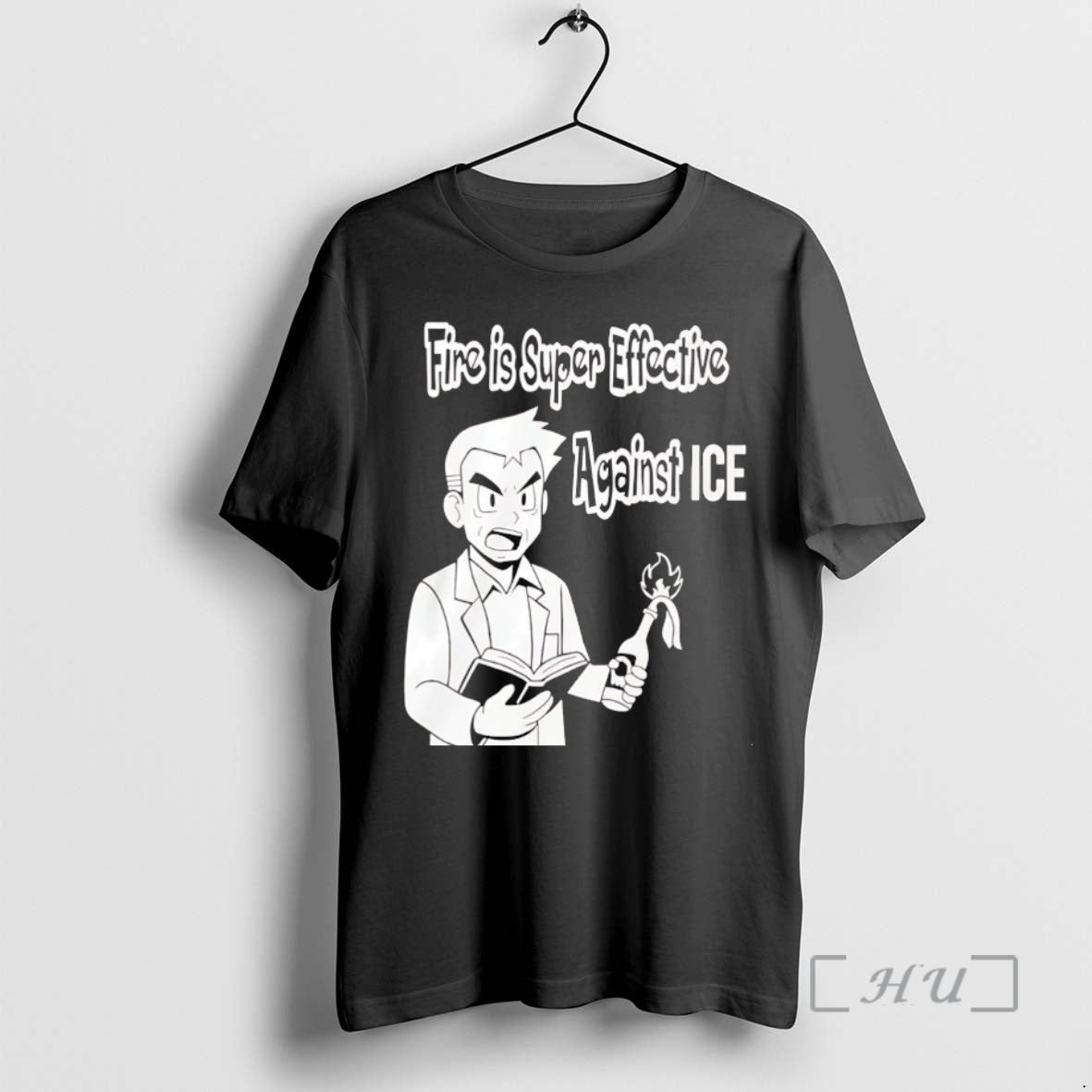 Officials Oak Pokmon Fire Is Super Effective Against Ice Christmas T-Shirts, Hoodie, Sweatshirt | InkRitualCo.com