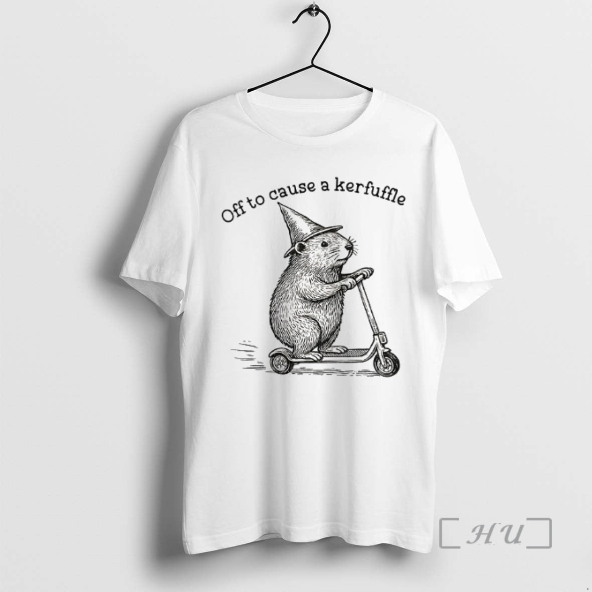 Officials Off To Cause A Kerfuffle Groundhog Scooter T-Shirts, Hoodie, Sweatshirt | InkRitualCo.com