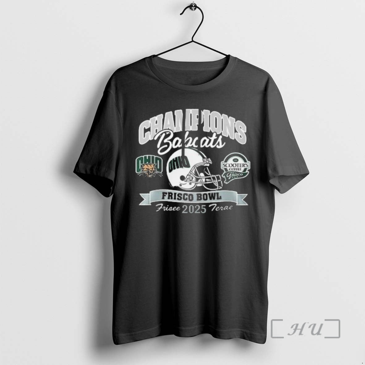 Officials Ohio Bobcats Frisco Bowl Champion 2025 Celebration T-Shirts, Hoodie, Sweatshirt | InkRitualCo.com