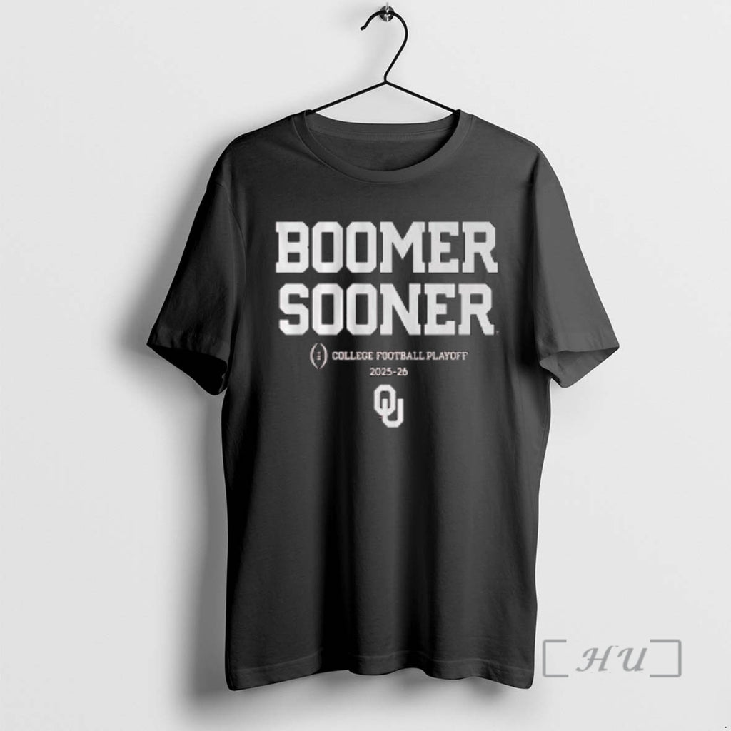 Officials Oklahoma Football Boomer Sooner Cfp 2025 2026 Circle Black T-Shirts, Hoodie, Sweatshirt | InkRitualCo.com