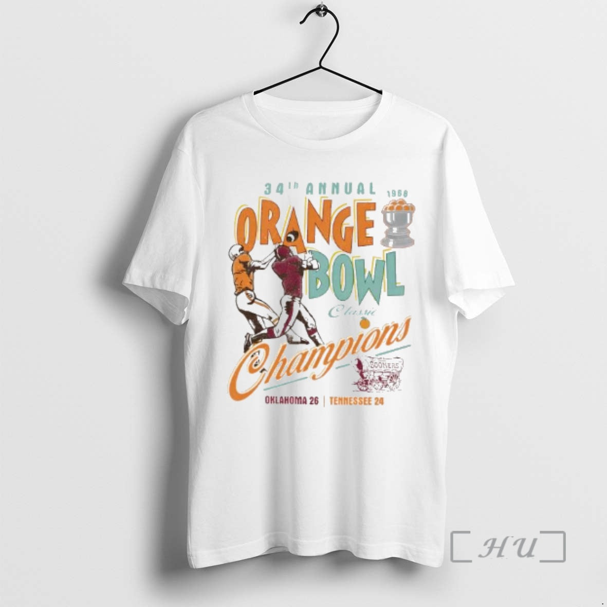 Officials Oklahoma Sooners Orange Bowl Classic Champions 1968 T-Shirts, Hoodie, Sweatshirt | InkRitualCo.com
