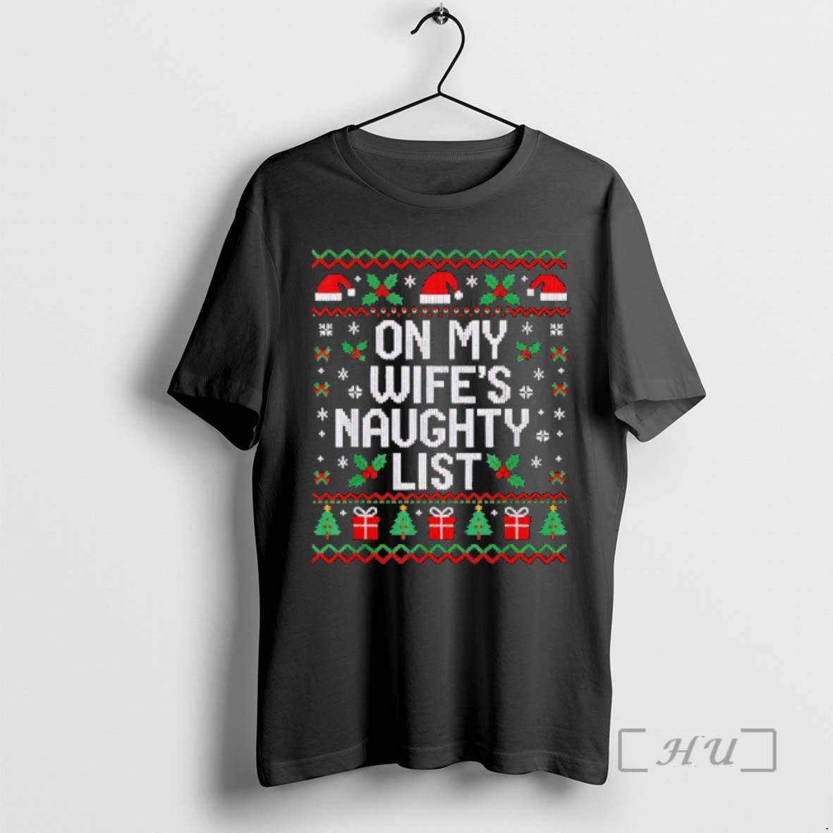 Officials On My Wifes Naughty List Husband Ugly Christmas T-Shirts, Hoodie, Sweatshirt | InkRitualCo.com