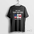 Officials One Game Three Nations World Cup 2026 Flag T-Shirts, Hoodie, Sweatshirt | InkRitualCo.com