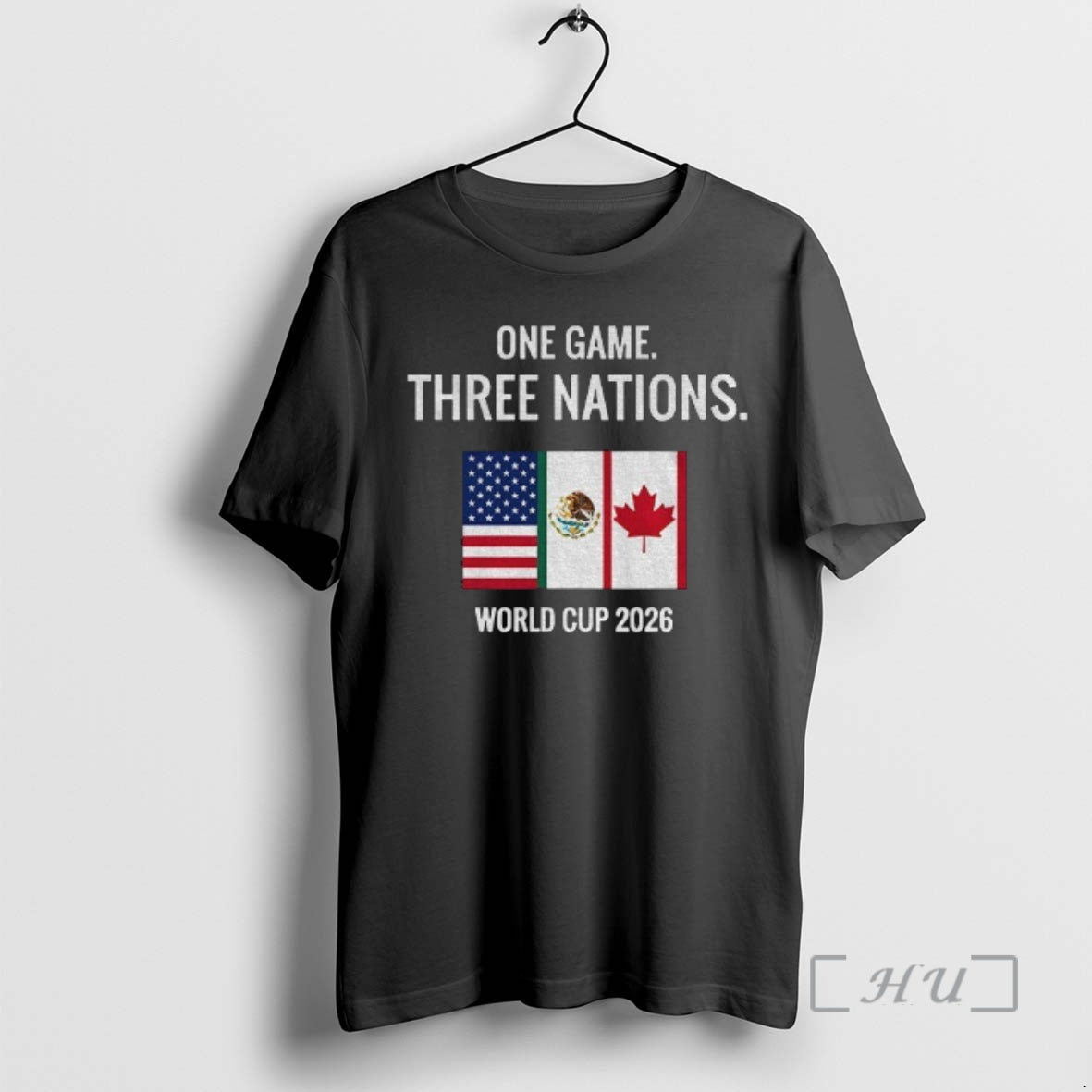 Officials One Game Three Nations World Cup 2026 Flag T-Shirts, Hoodie, Sweatshirt | InkRitualCo.com