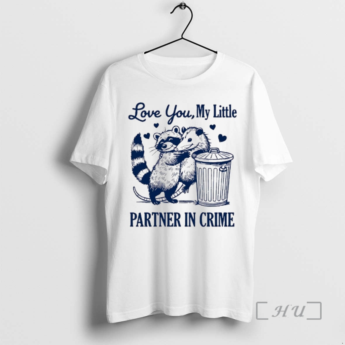 Officials Opossum Love You My Little Partner In Crime T-Shirts, Hoodie, Sweatshirt | InkRitualCo.com