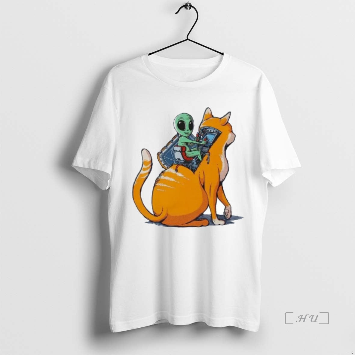 Officials Orange Cat Alien Ornaments T-Shirts, Hoodie, Sweatshirt | InkRitualCo.com