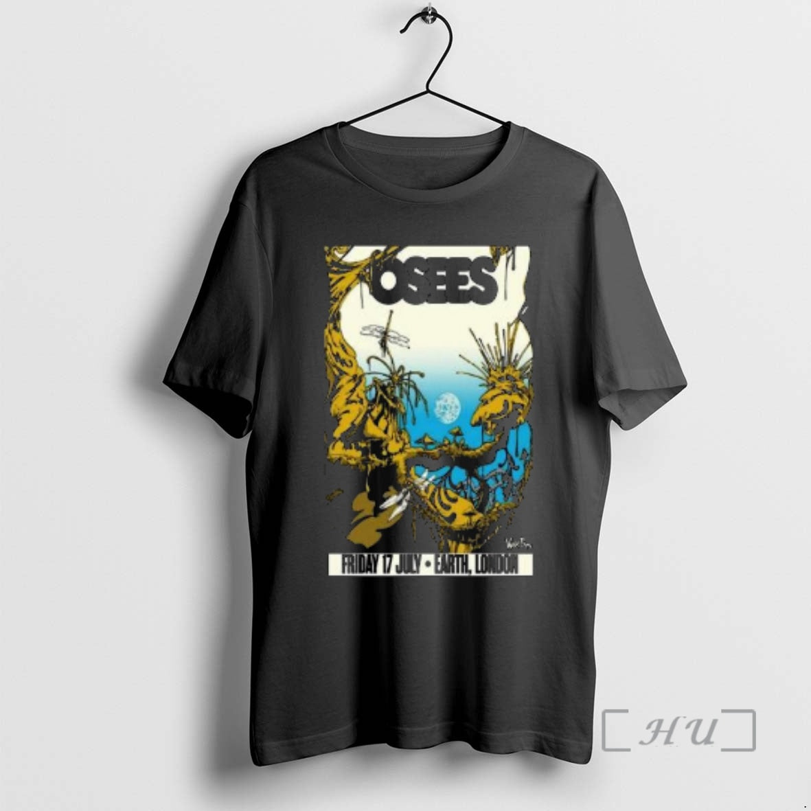 Officials Osees London Uk July 17 2026 Circle Black T-Shirts, Hoodie, Sweatshirt | InkRitualCo.com