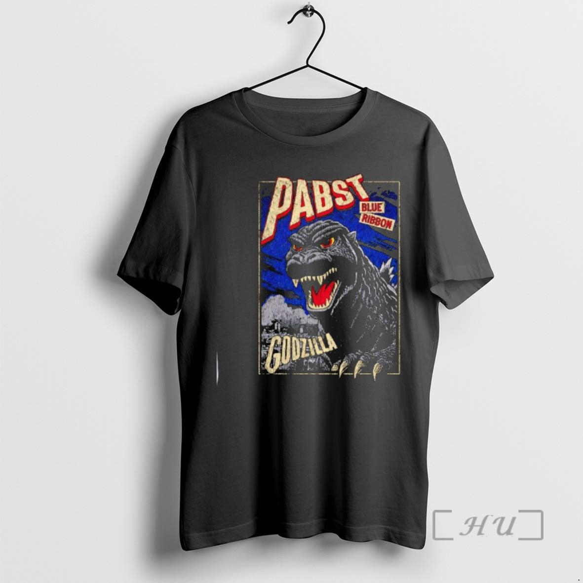 Officials Pabst Blue Ribbon Godzilla Clawed Ribbon Vintage T-Shirts, Hoodie, Sweatshirt | InkRitualCo.com