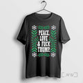Officials Peace Love And Fuck Trump T-Shirts, Hoodie, Sweatshirt | InkRitualCo.com