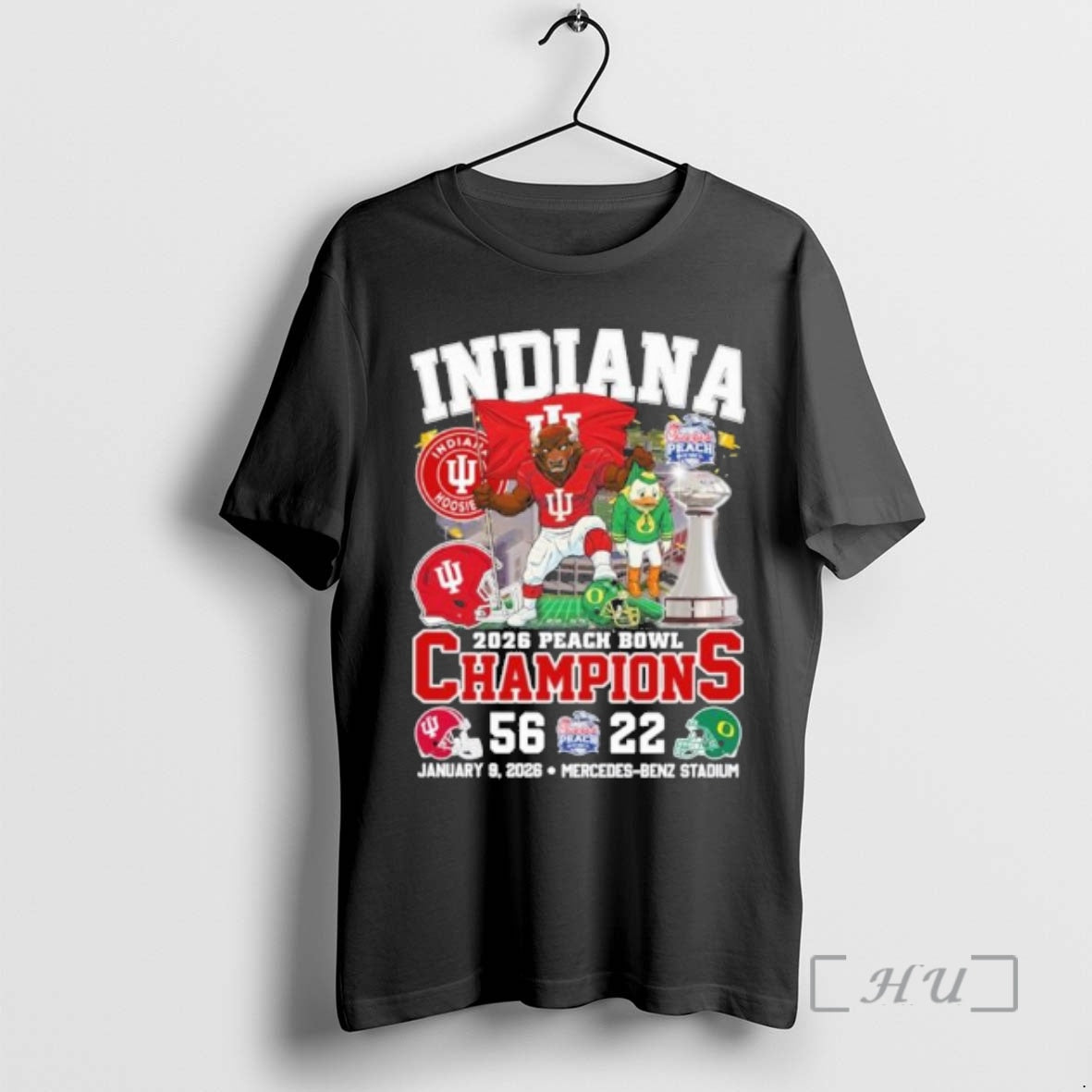 Officials Peach Bowl Champions Iu Beat Oregon Cfp T-Shirts, Hoodie, Sweatshirt | InkRitualCo.com