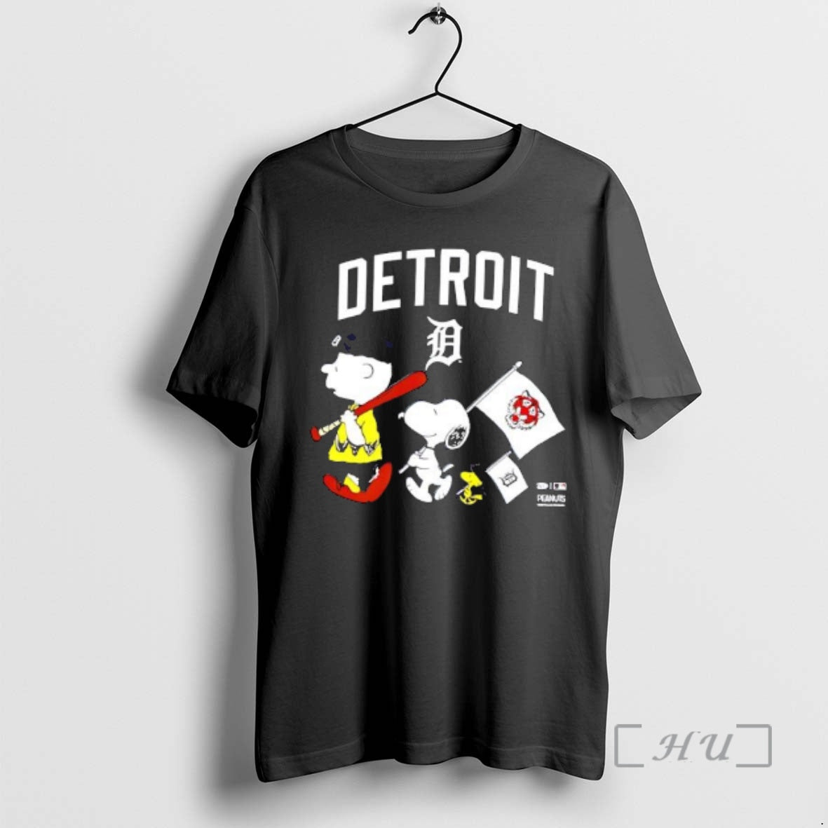 Officials Peanuts Chracters Flag With Detroit Tigers T-Shirts, Hoodie, Sweatshirt | InkRitualCo.com