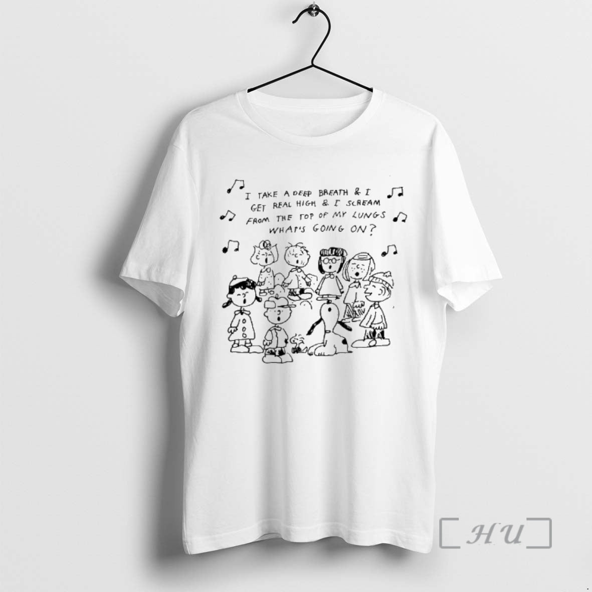 Officials Peanuts Take A Deep Breath And I Get Real High And I Cream From T-Shirts, Hoodie, Sweatshirt | InkRitualCo.com