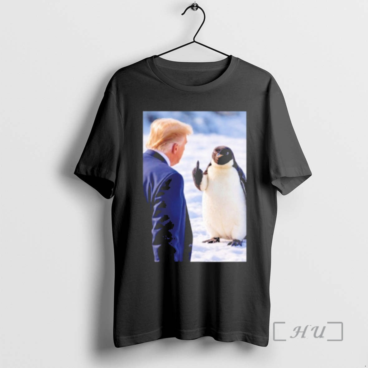 Officials Penguin Middle Finger Trump Anti Ice T-Shirts, Hoodie, Sweatshirt | InkRitualCo.com