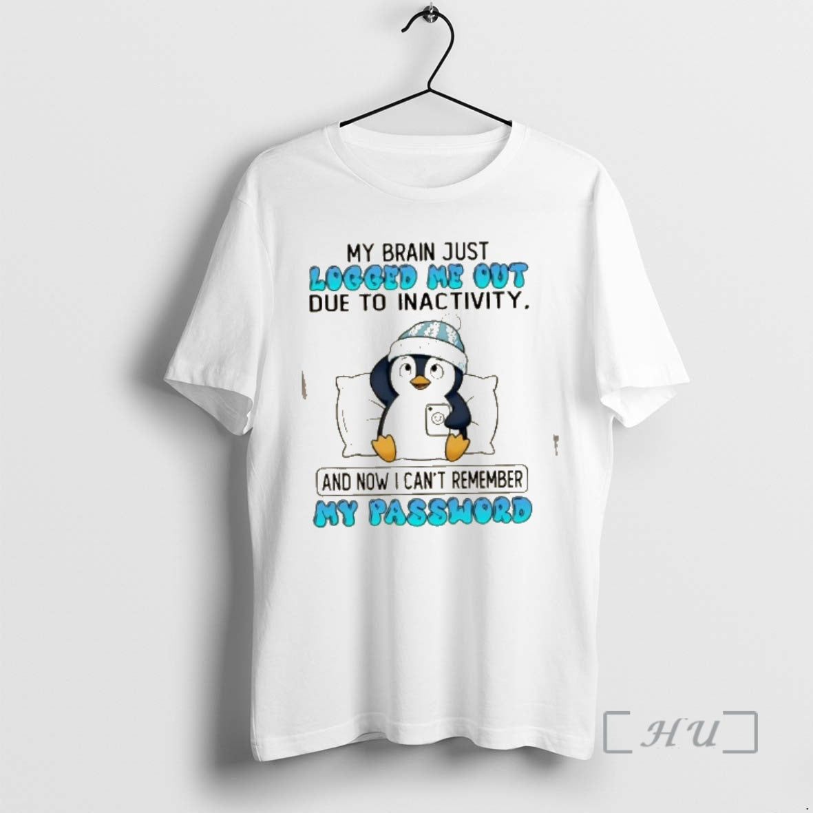 Officials Penguin My Brain Just Logged Me Out Due To Inactivity And Now I Cant T-Shirts, Hoodie, Sweatshirt | InkRitualCo.com