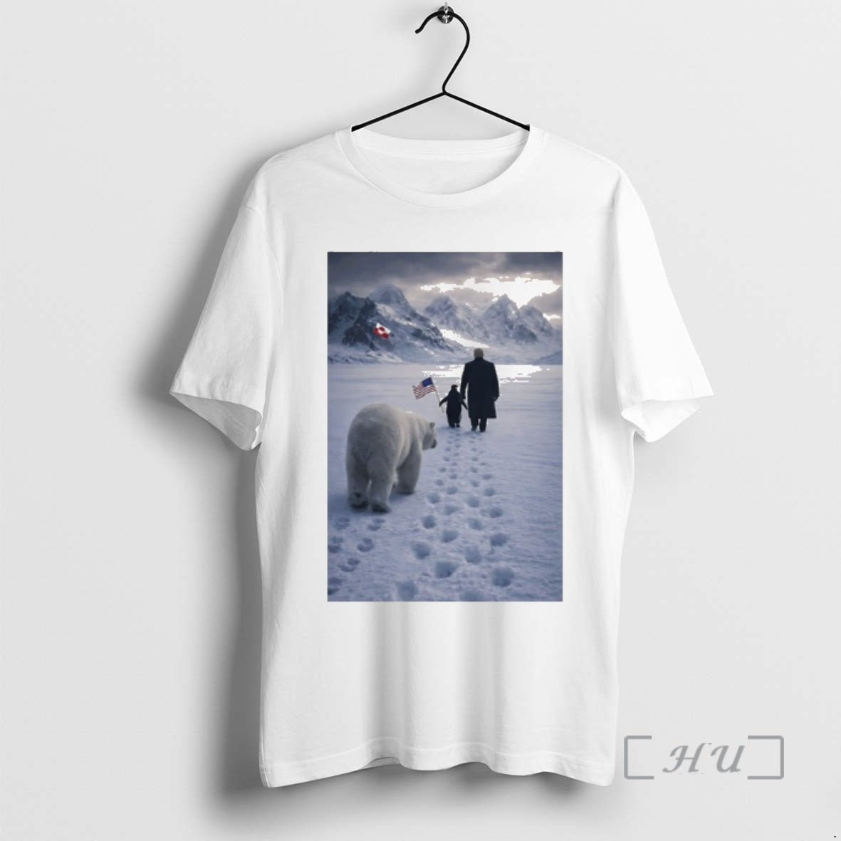 Officials Penguin With Trump And Polar Bear Greenland T-Shirts, Hoodie, Sweatshirt | InkRitualCo.com