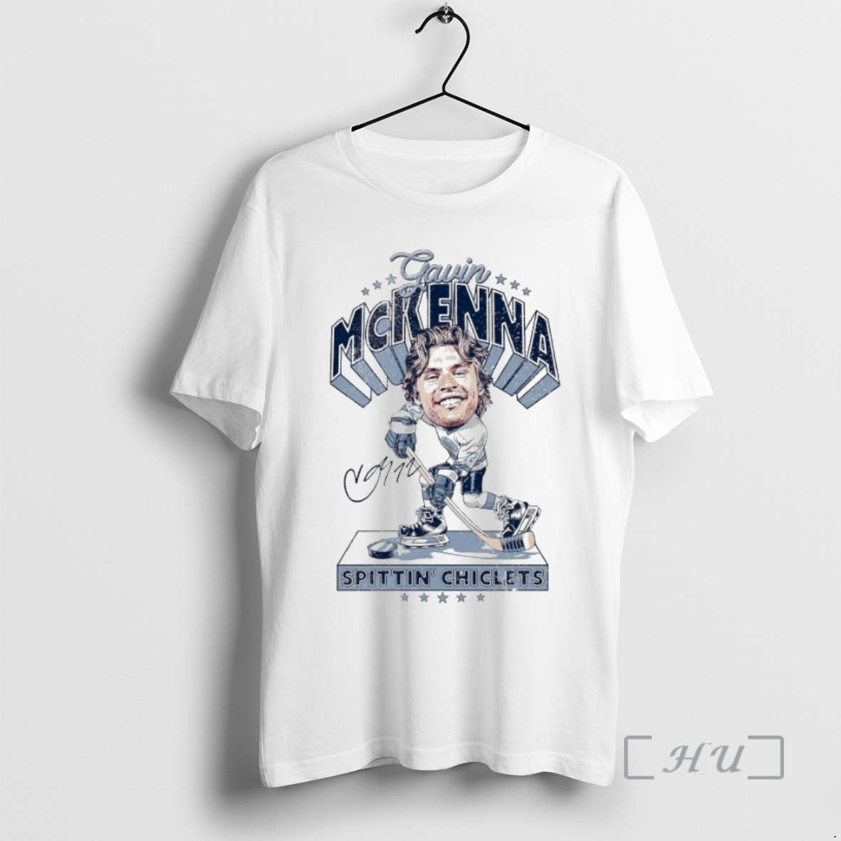Officials Penn State Nittany Lions Hockey X Spittin Chiclets Gavin Mckenna Caricature Premium T Shirts Hoodie, Sweatshirt