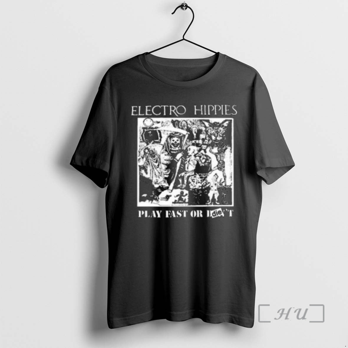 Officials Piled Flesh Electro Hippies Circle Black T-Shirts, Hoodie, Sweatshirt | InkRitualCo.com