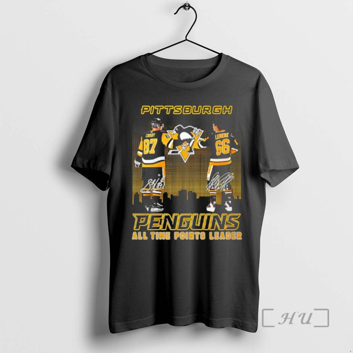 Officials Pittsburgh Penguins All Time Points Leader City Skyline T-Shirts, Hoodie, Sweatshirt | InkRitualCo.com