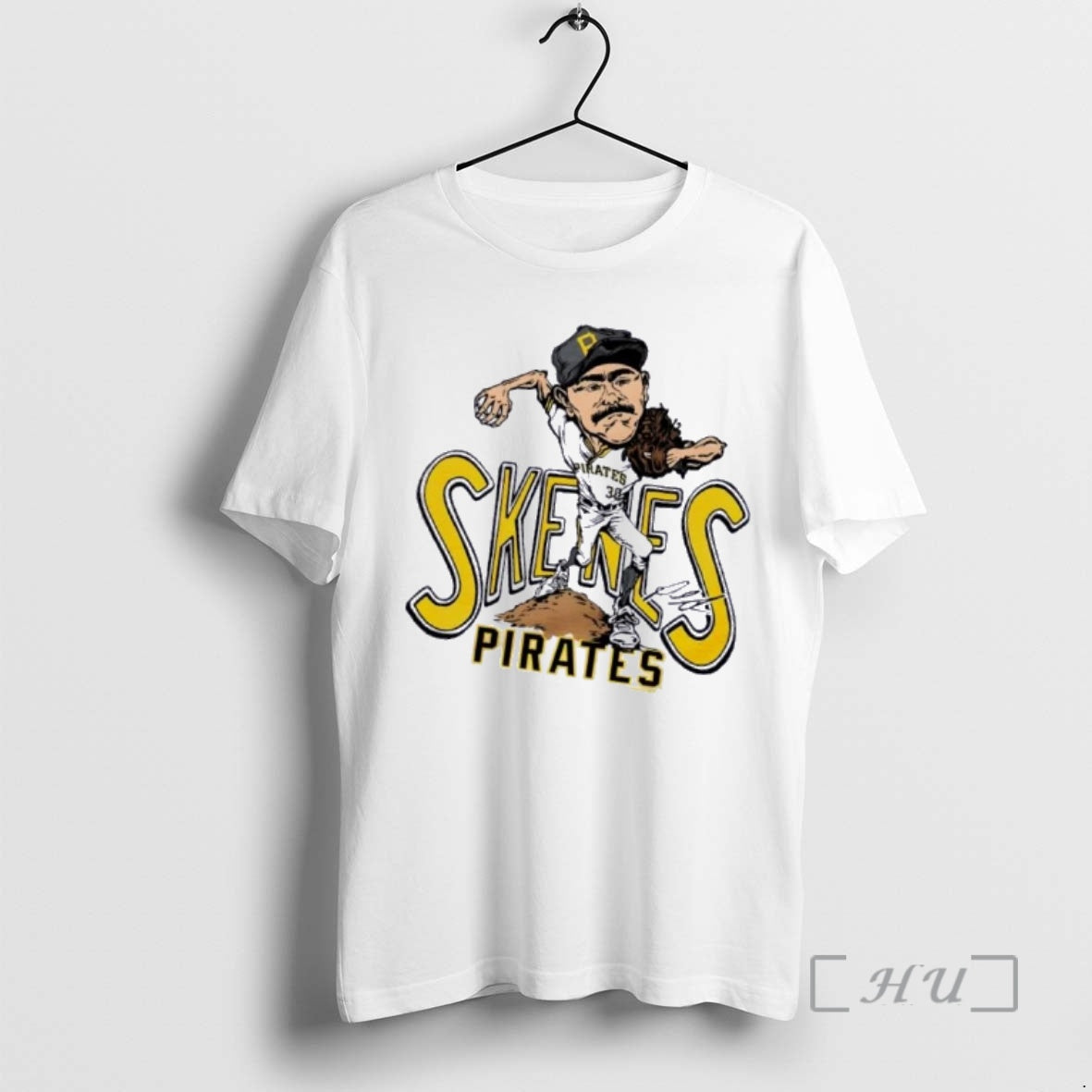 Officials Pittsburgh Pirates Paul Skenes Baseball Caricature Signature T-Shirts, Hoodie, Sweatshirt | InkRitualCo.com
