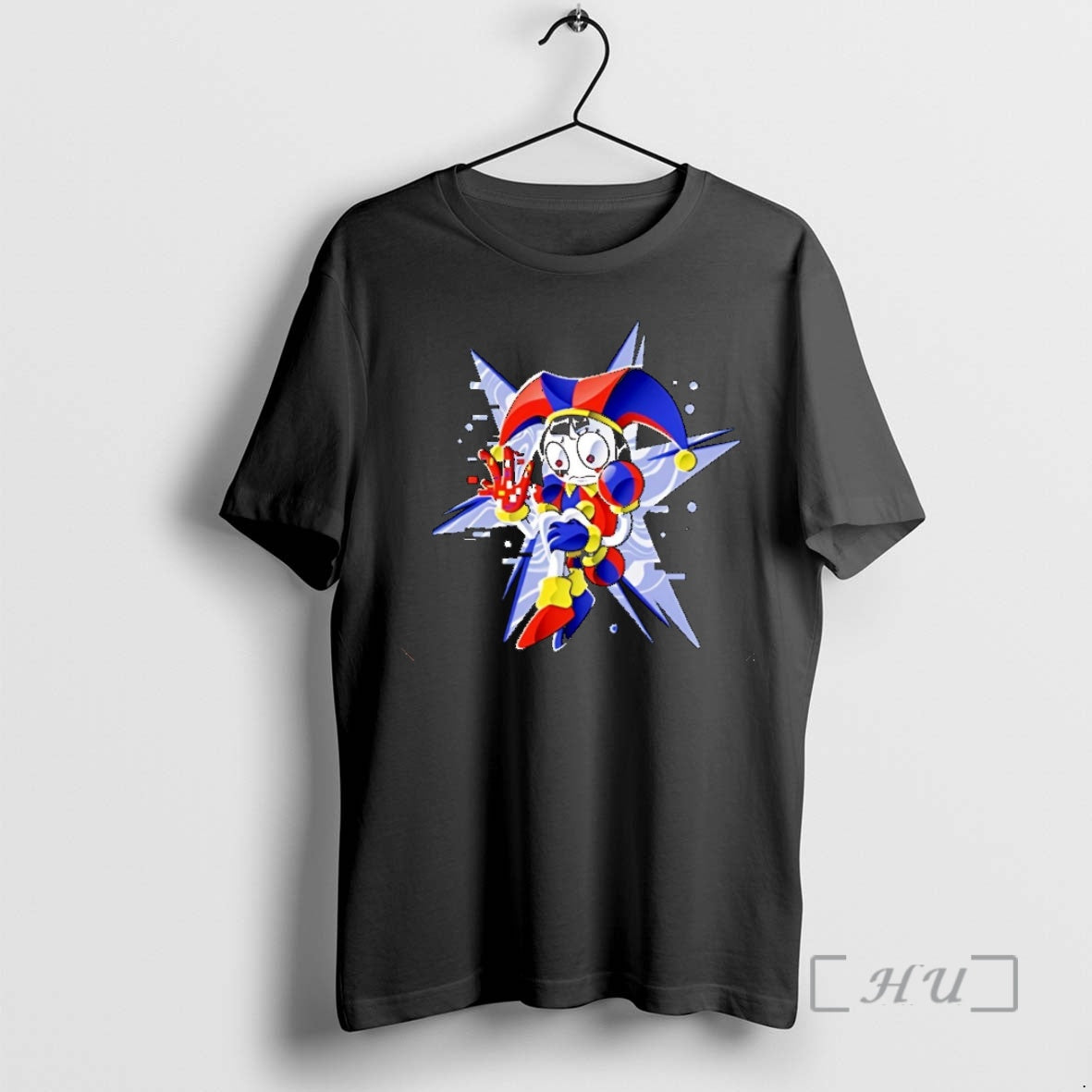 Officials Pixel Jester Retro Glitch Art Christmas T-Shirts, Hoodie, Sweatshirt | InkRitualCo.com