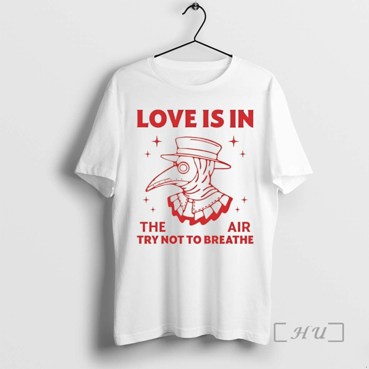 Officials Plague Doctor Love Is In The Air Try Not To Breathe Premium T Shirts Hoodie, Sweatshirt | InkRitualCo.com