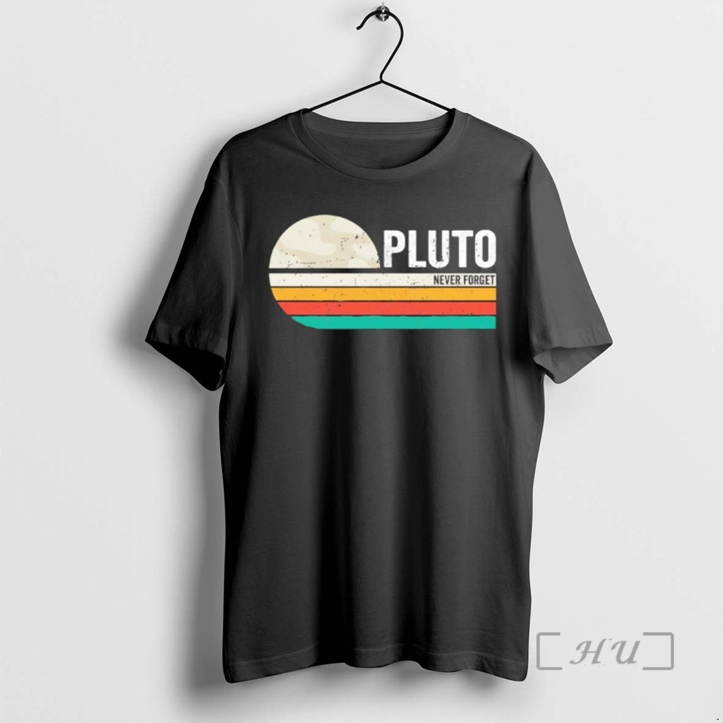Officials Pluto Never Forget Logo Vintage T-Shirts, Hoodie, Sweatshirt | InkRitualCo.com