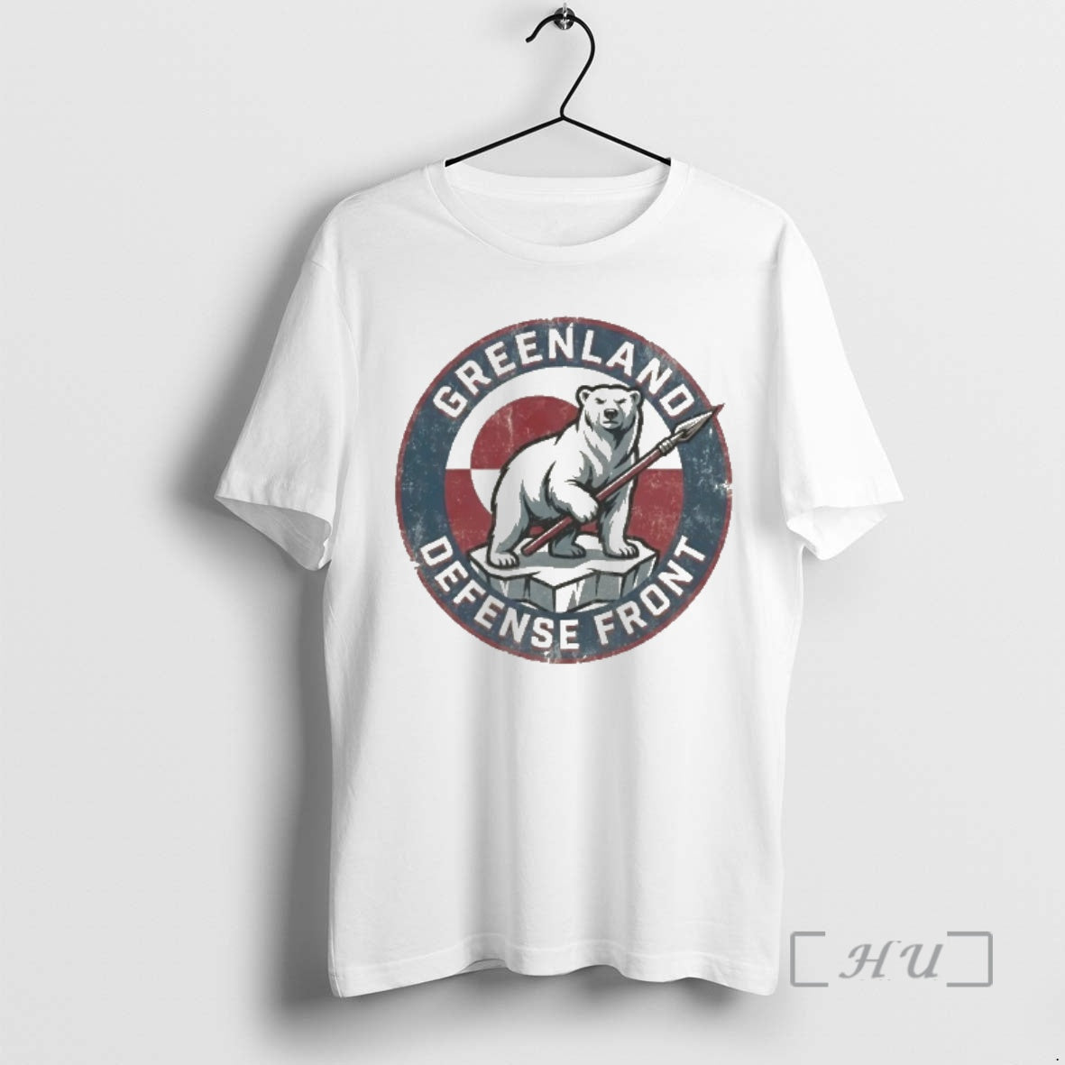 Officials Polar Bear Greenland Defense Front Hands Off Greenland Logo T-Shirts, Hoodie, Sweatshirt | InkRitualCo.com
