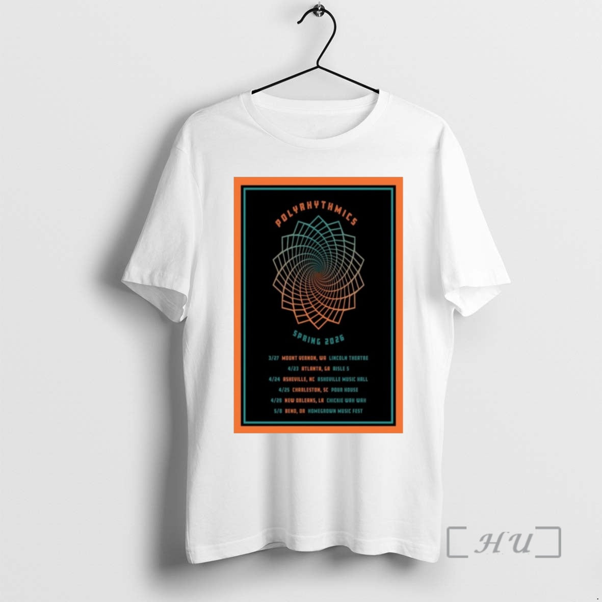 Officials Polyrhythmics Spring Tour 2026 T-Shirts, Hoodie, Sweatshirt | InkRitualCo.com