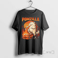 Officials Pomzilla Pomeranian Godzill Dog Monster Pom Dog Lover T-Shirts, Hoodie, Sweatshirt | InkRitualCo.com