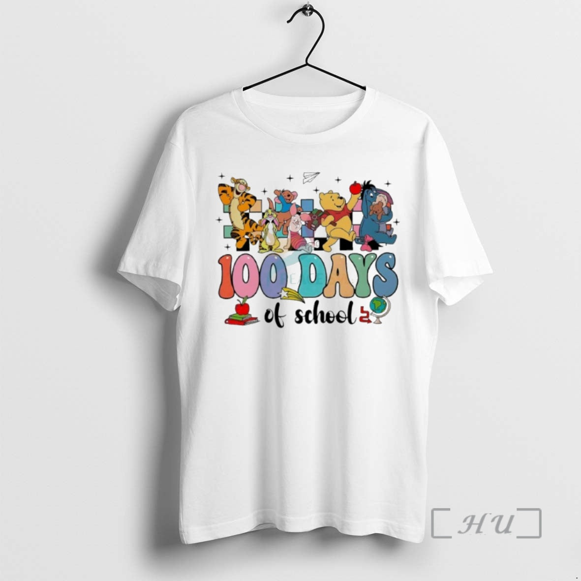 Officials Pooh And Friends 100th Days Of School T-Shirts, Hoodie, Sweatshirt | InkRitualCo.com