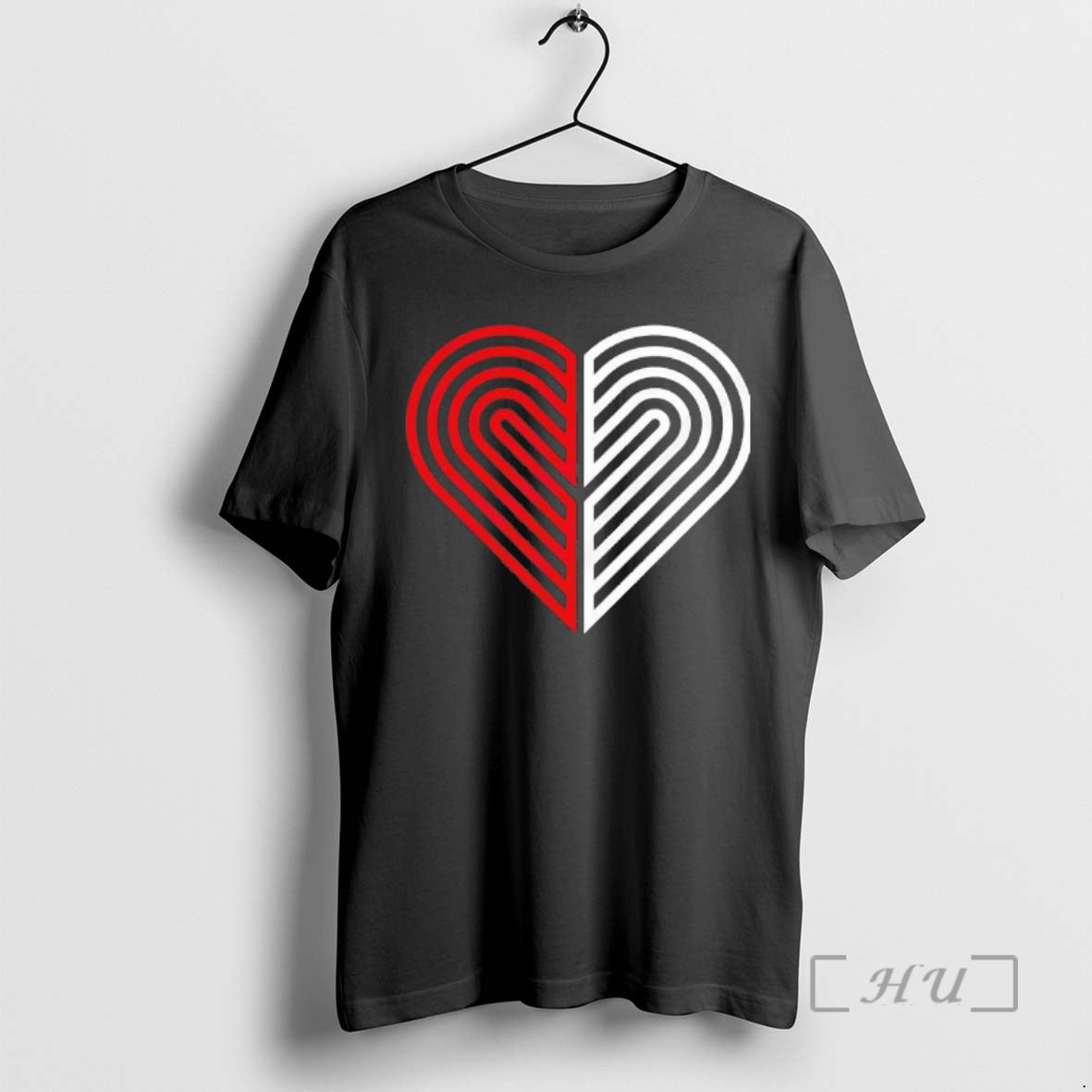 Officials Portland Trail Blazers Love Heart Valentines Day T-Shirts, Hoodie, Sweatshirt | InkRitualCo.com