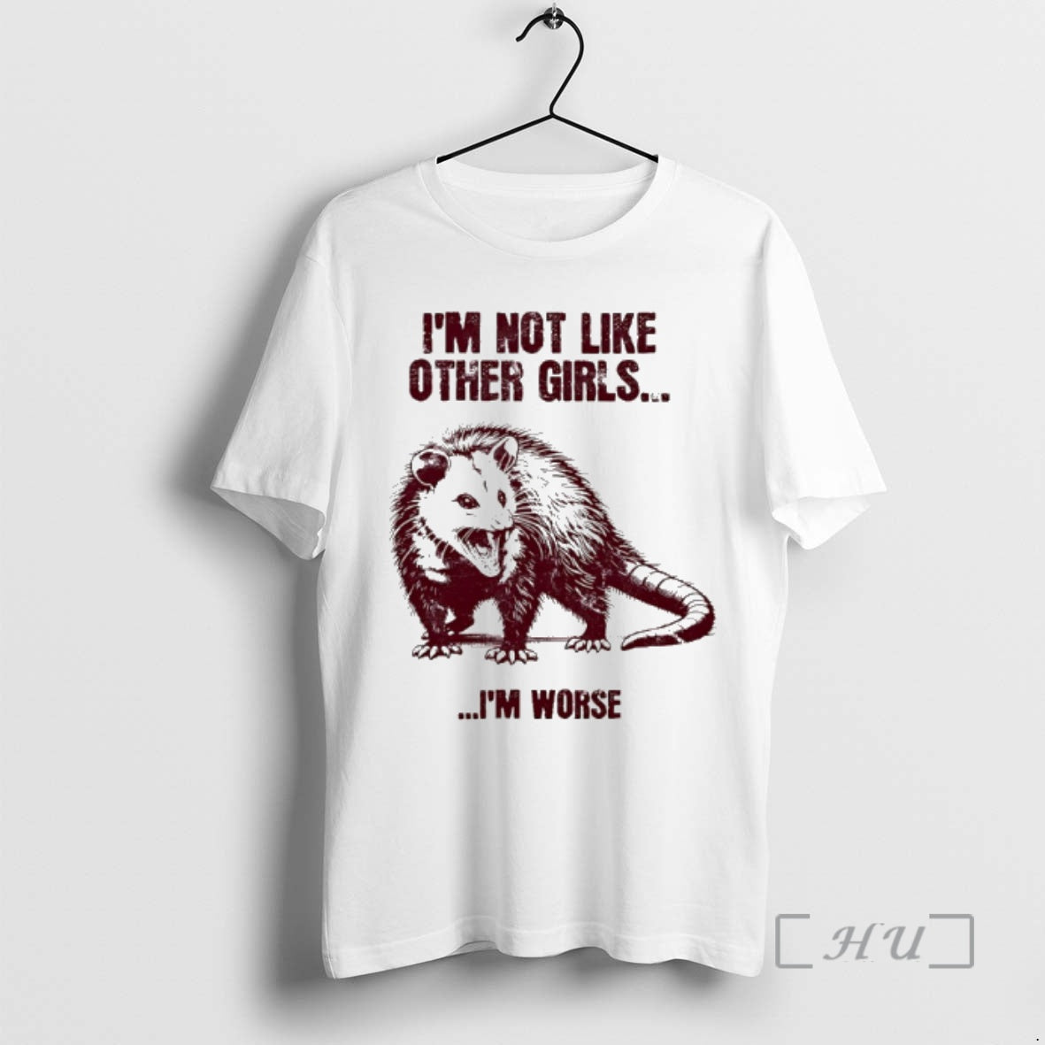 Officials Possum Im Not Like Other Girls Im Worse T-Shirts, Hoodie, Sweatshirt | InkRitualCo.com