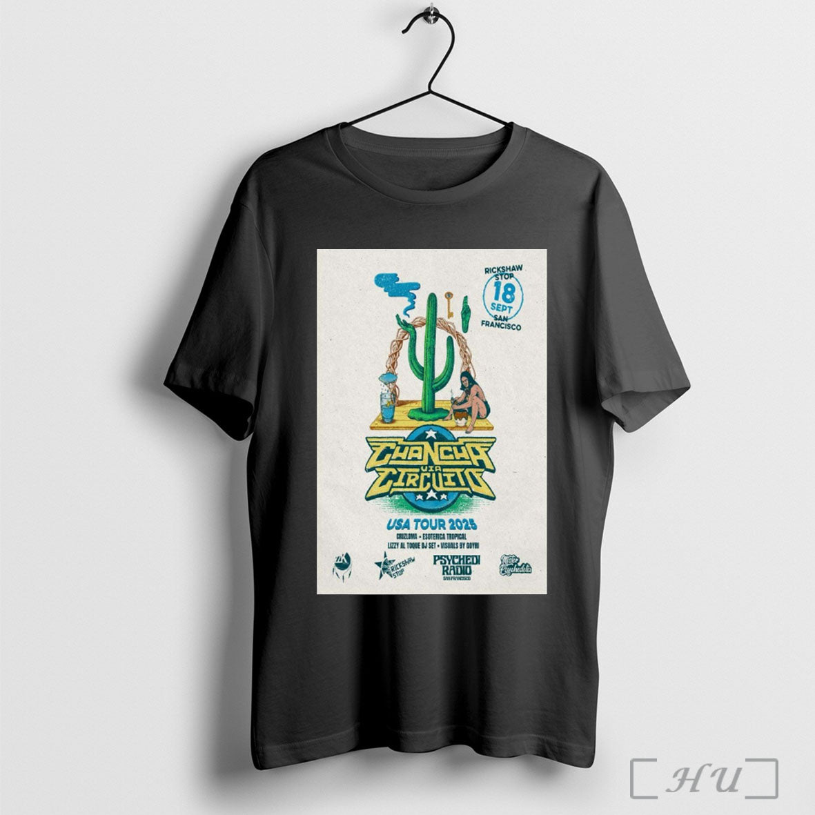 Officials Poster Chancha Via Circuito Usa Tour September 18 2025 San Francisco Ca T-Shirts, Hoodie, Sweatshirt