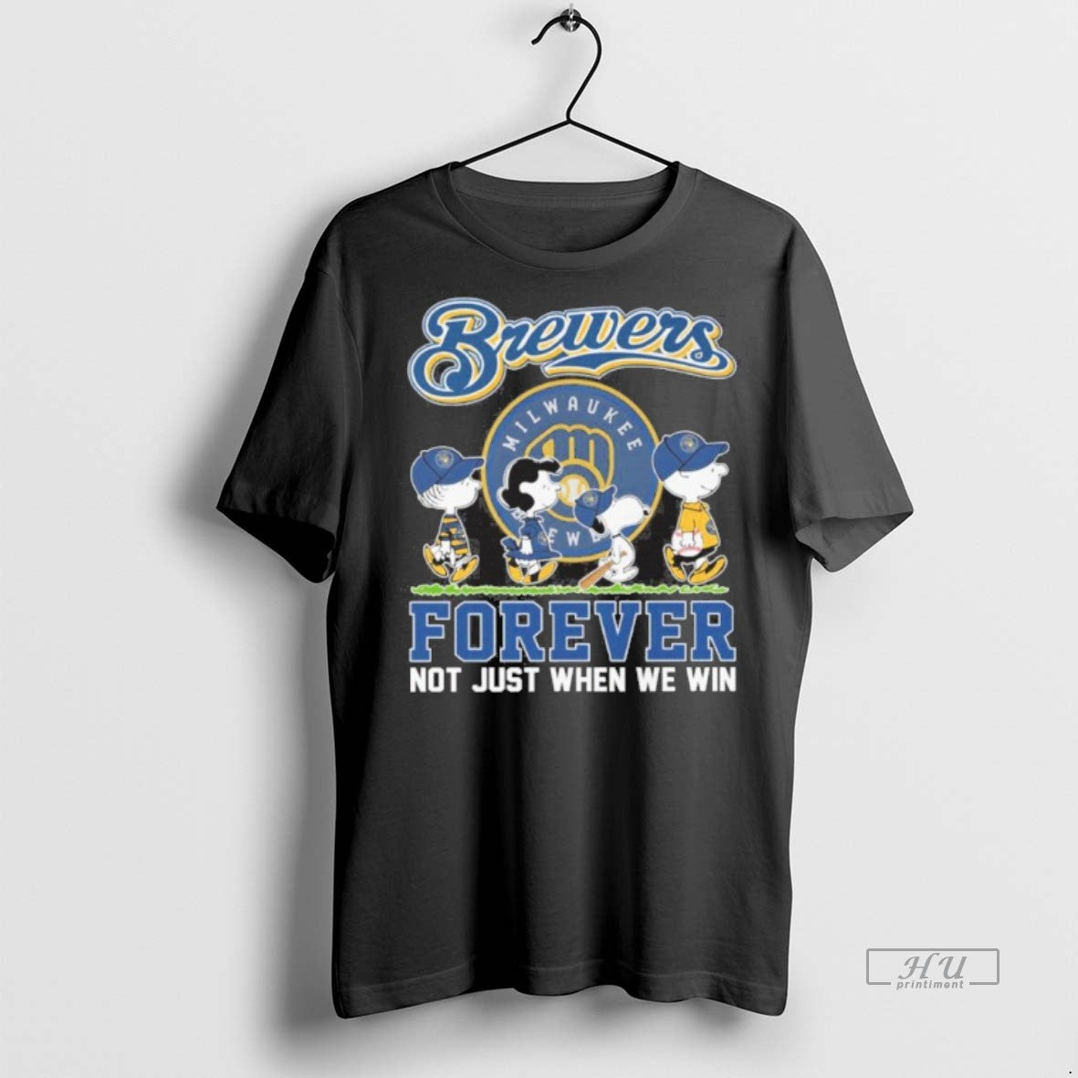 Officials Postseason The Peanuts X Milwaukee Brewers Forever Not Just When We Win T-Shirts, Hoodie, Sweatshirt