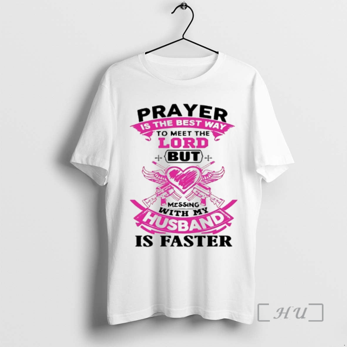 Officials Prayer Is The Best Way To Meet The Lord But Messing With My Husband T-Shirts, Hoodie, Sweatshirt | InkRitualCo.com