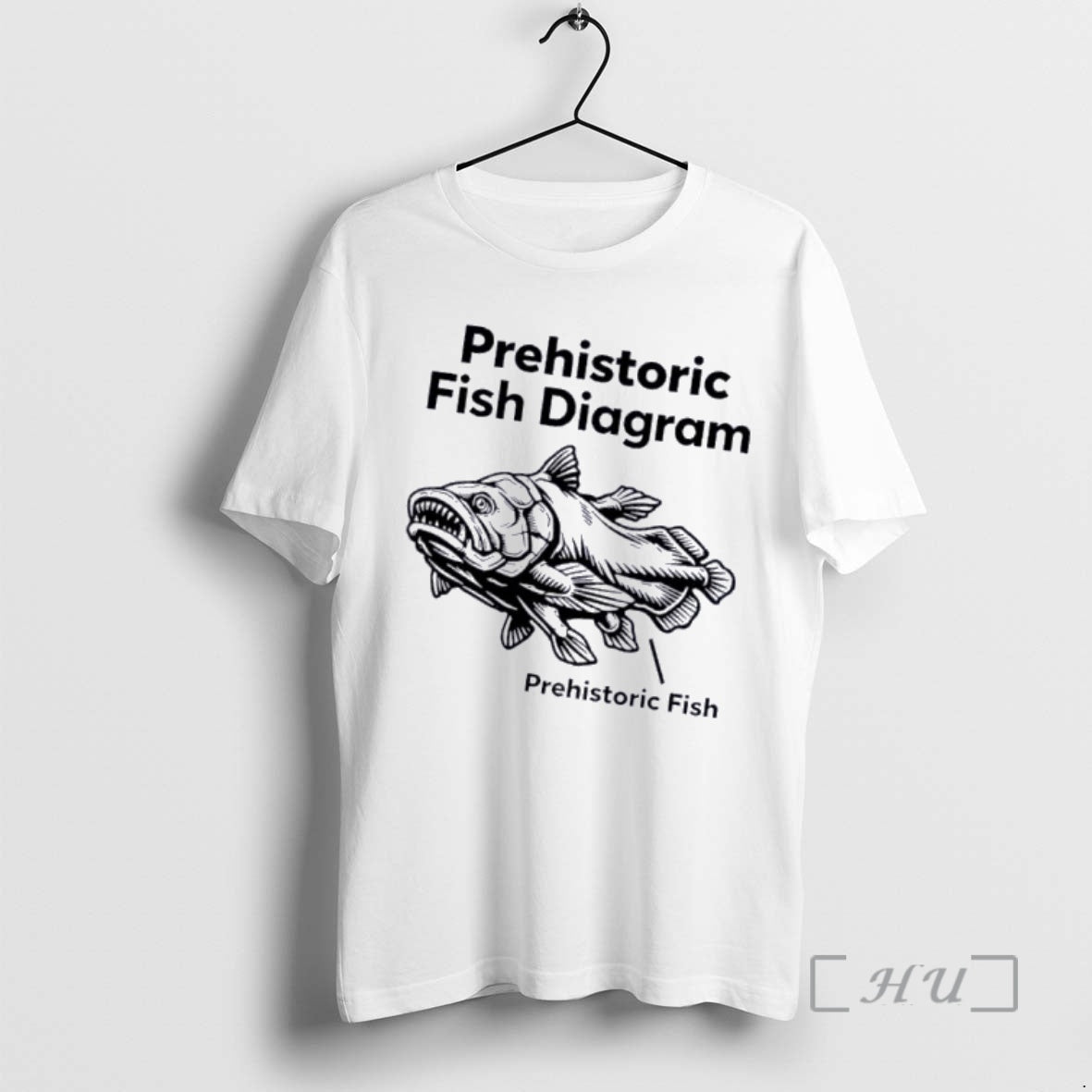Officials Prehistoric Fish Diagram T-Shirts, Hoodie, Sweatshirt | InkRitualCo.com