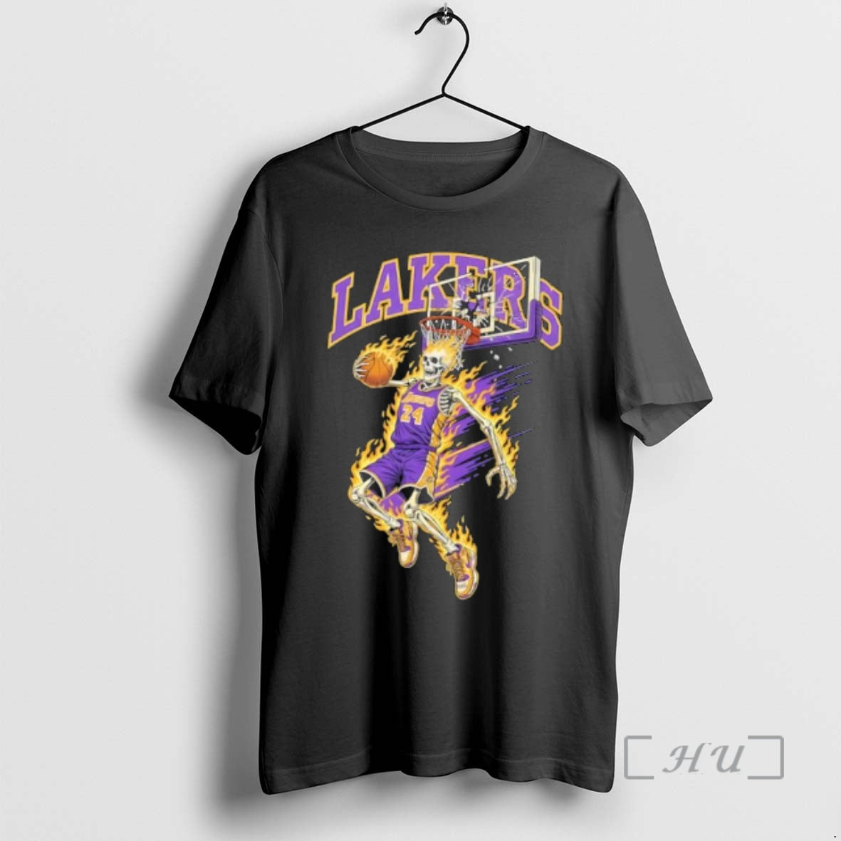 Officials Premium Los Angeles Lakers Mens Basketball Skeleton Player Fire T-Shirts, Hoodie, Sweatshirt | InkRitualCo.com