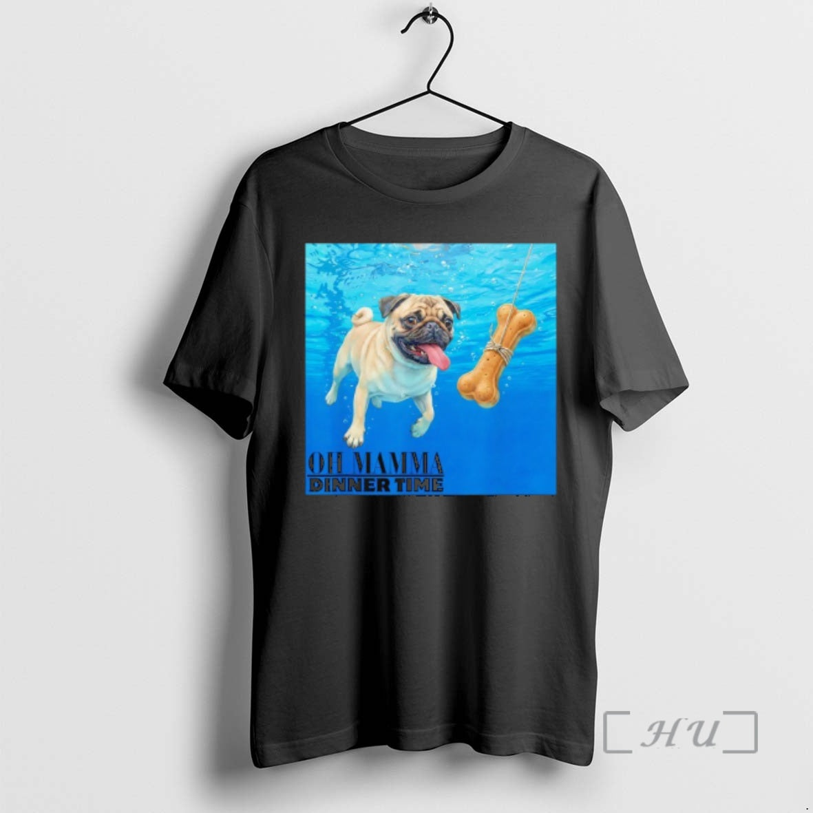 Officials Pug Swimming Underwater Oh Mamma Dinner Time T-Shirts, Hoodie, Sweatshirt | InkRitualCo.com
