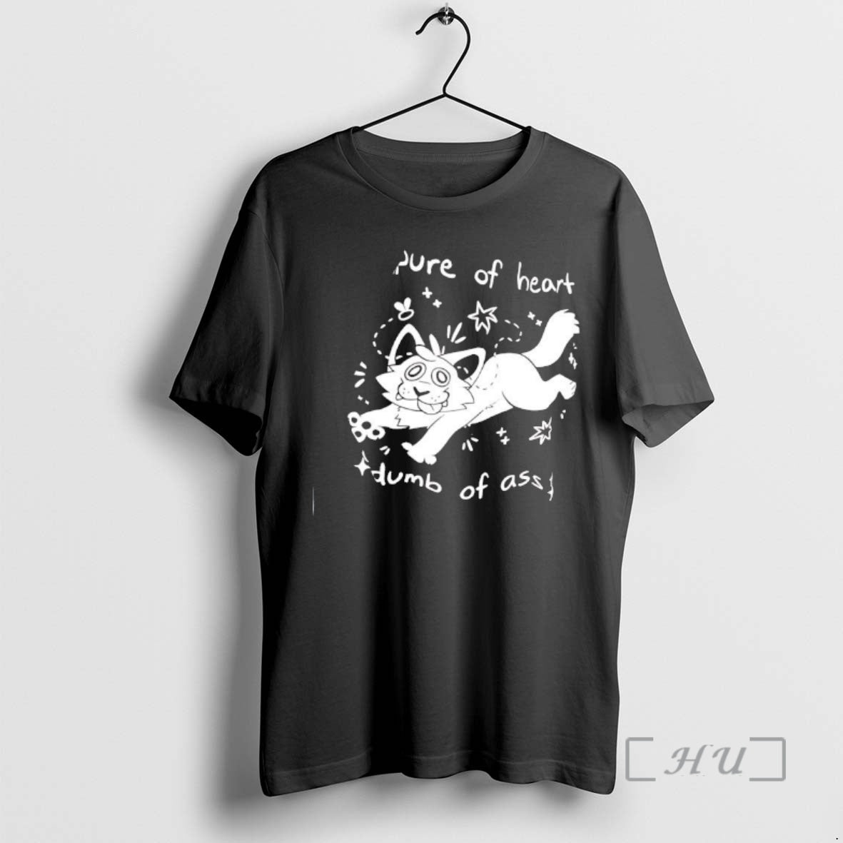 Officials Pure Of Heart Dumb Of Ass Cat Graphic T-Shirts, Hoodie, Sweatshirt | InkRitualCo.com
