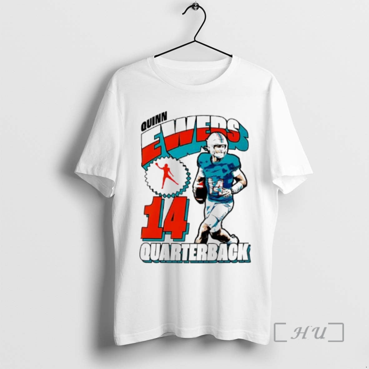 Officials Quinn Ewers Miami Dolphins 14 Quarterback T-Shirts, Hoodie, Sweatshirt | InkRitualCo.com