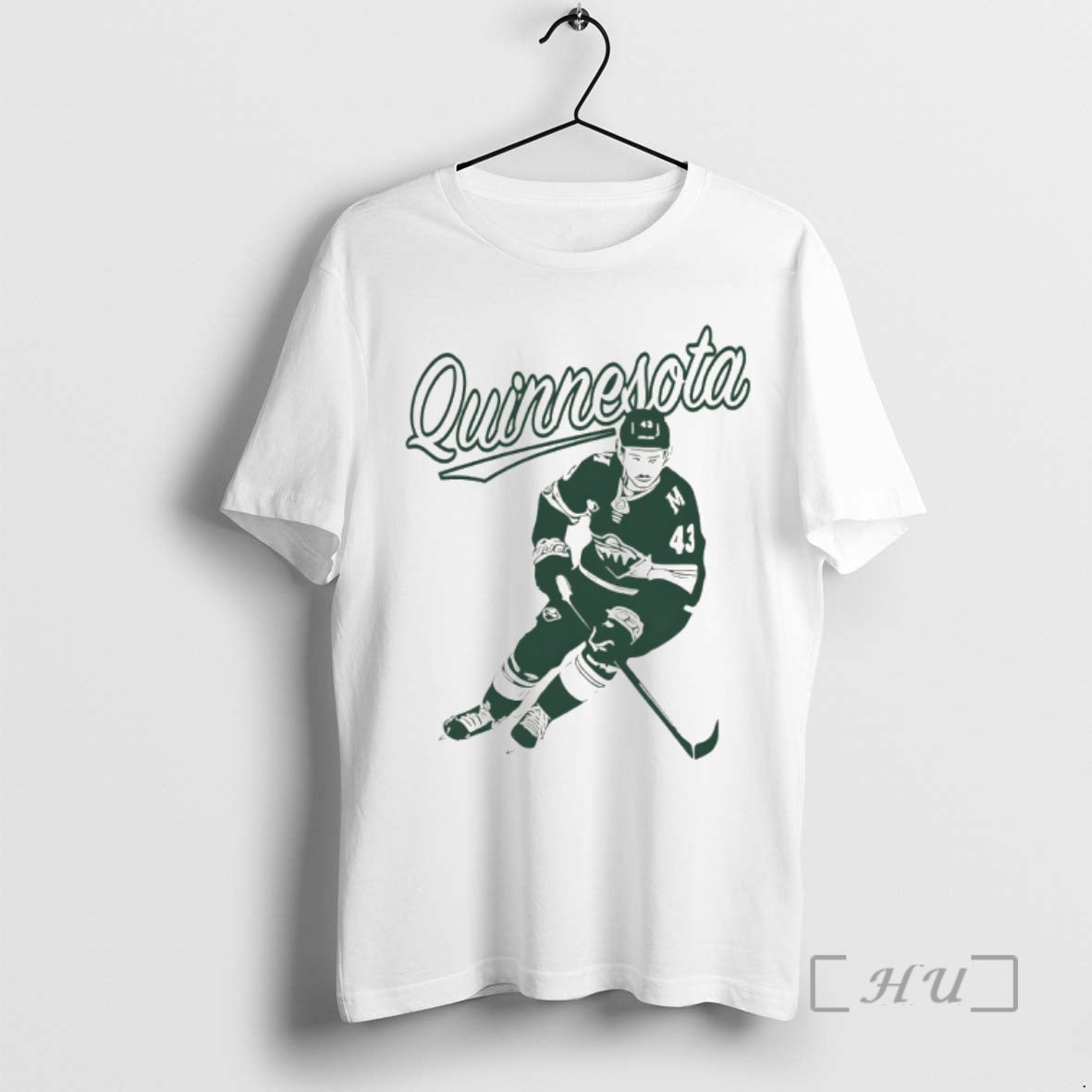Officials Quinn Hughes 43 Minnesota Wild Hockey Quinnesota T-Shirts, Hoodie, Sweatshirt | InkRitualCo.com