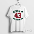 Officials Quinn Hughes 43 Minnesota Wild Quinn It To Win It Premium T Shirts Sweater Hoodie, Sweatshirt | InkRitualCo.com